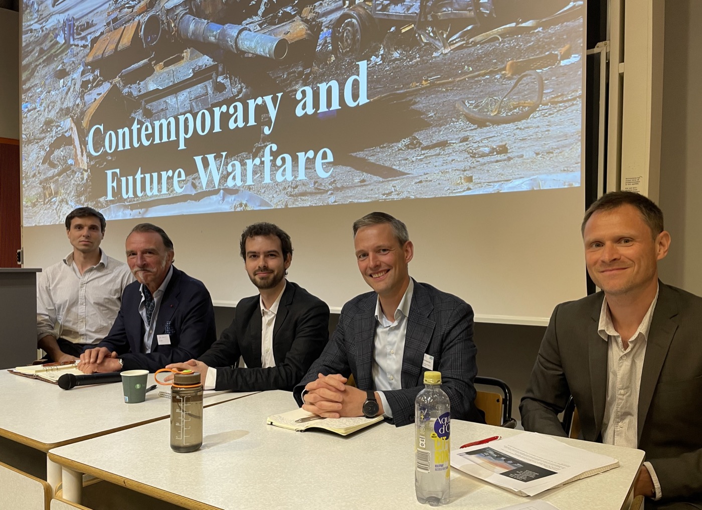 Conversations at the European Security Studies Conference 2026.